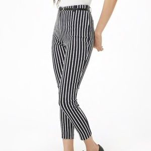 Navy Striped Harper Pants